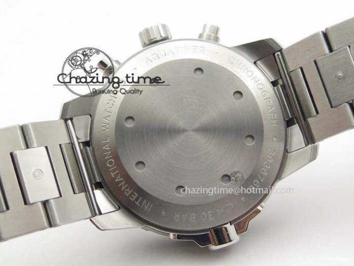 MIROTIME 0806 Versatile Aquatimer Chrono IW376803 V6F 1:1 Best Edition White Dial On SS Bracelet A 7359